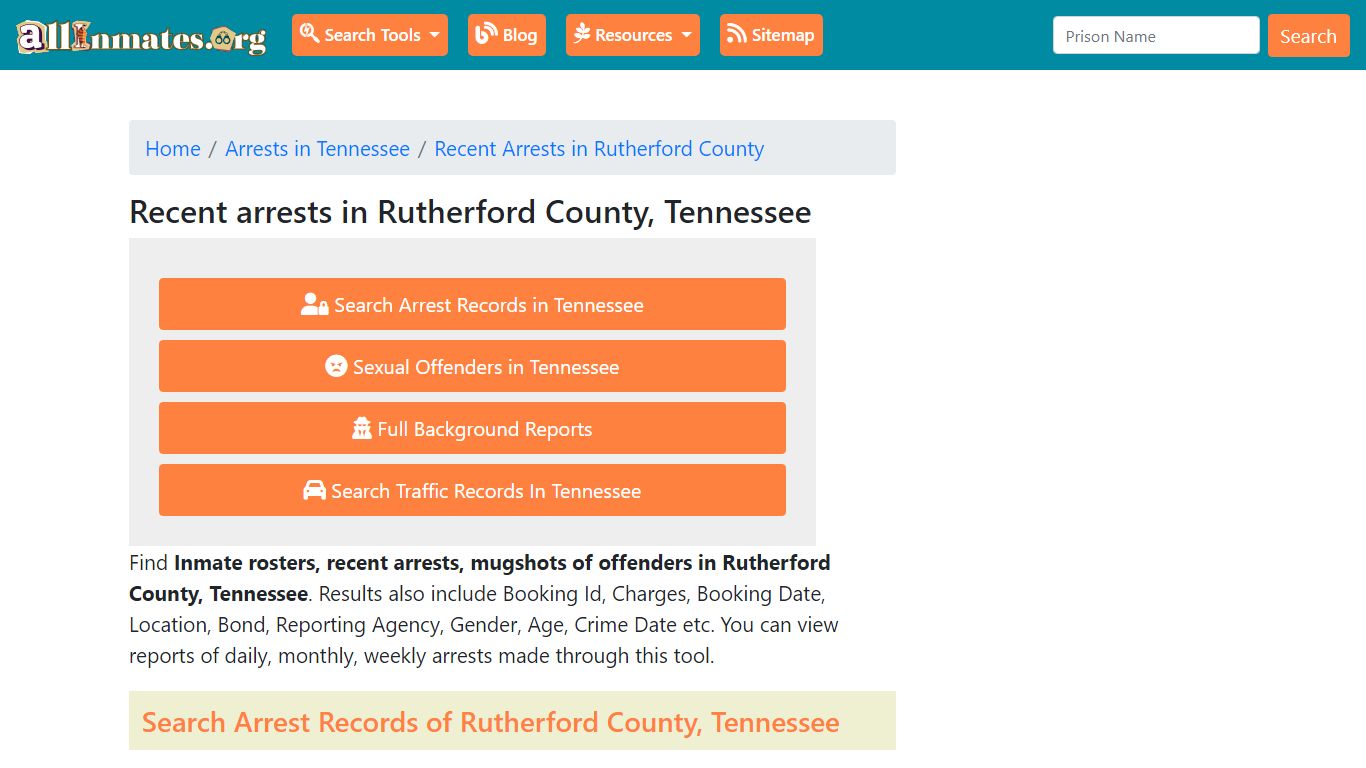 Recent arrests in Rutherford County, Tennessee | Mugshots, Rosters ...